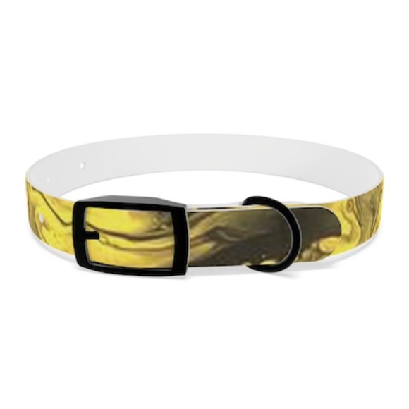 Small Dog Collar- Made to Order- (4) Buckle Options - Picture 2 of 6